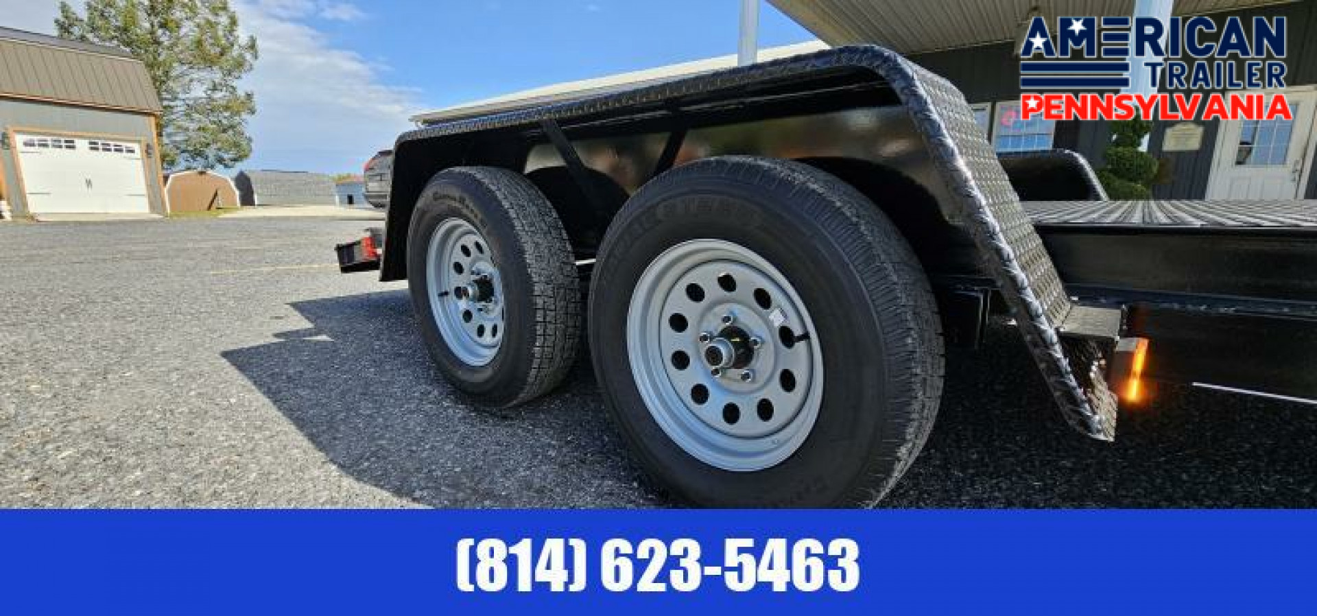 New Quality Trailers Economy Diamond Deck Car Hauler 16' - 7K GVWR