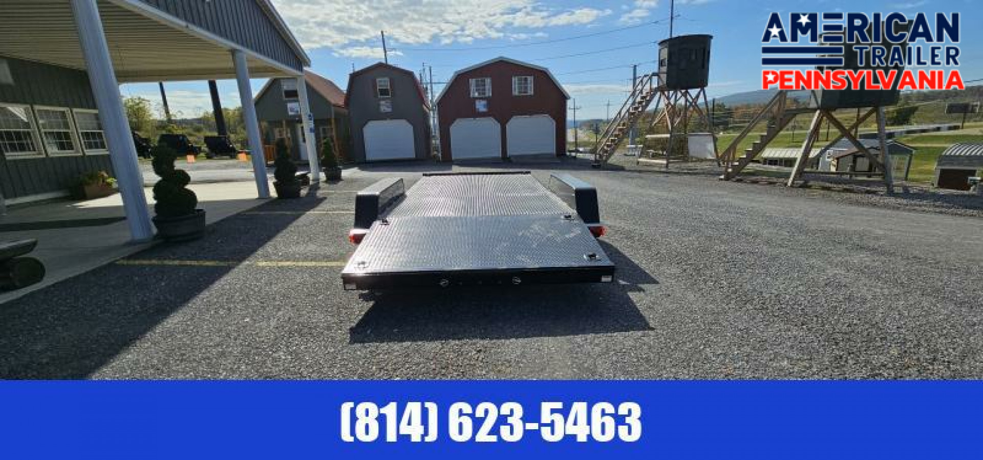 New Quality Trailers Economy Diamond Deck Car Hauler 16' - 7K GVWR
