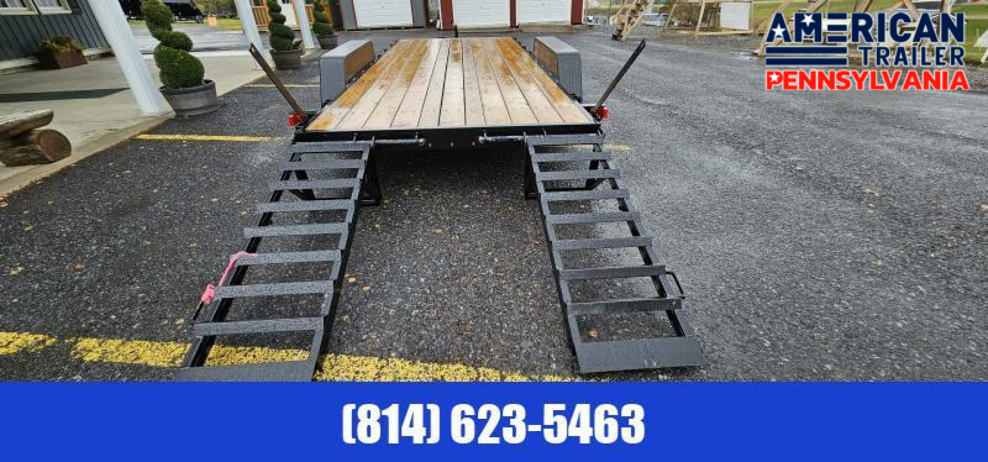 New American Economy Equipment Trailer / 9.9K GVWR / 18'