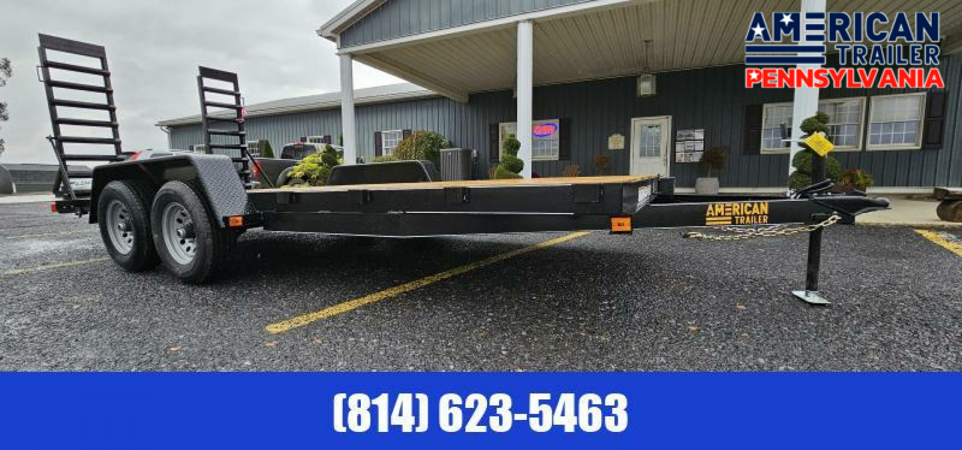 New American Economy Equipment Trailer / 9.9K GVWR / 18'
