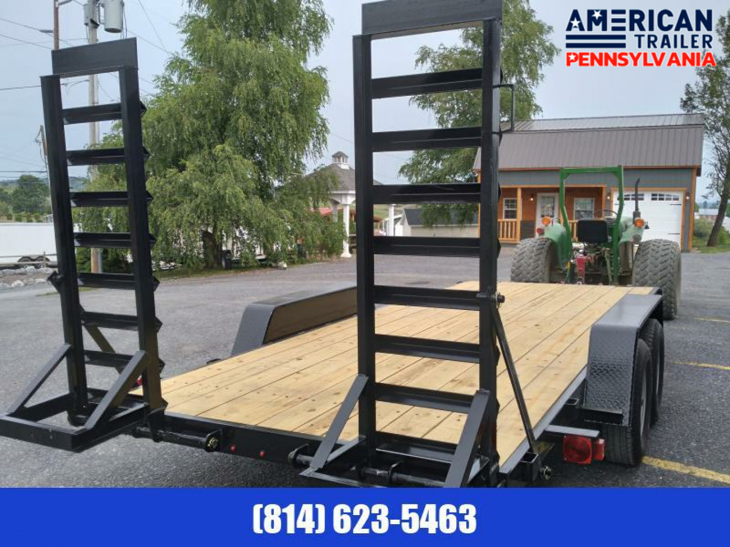 New American Economy Equipment Trailer / 9.9K GVWR / 18'