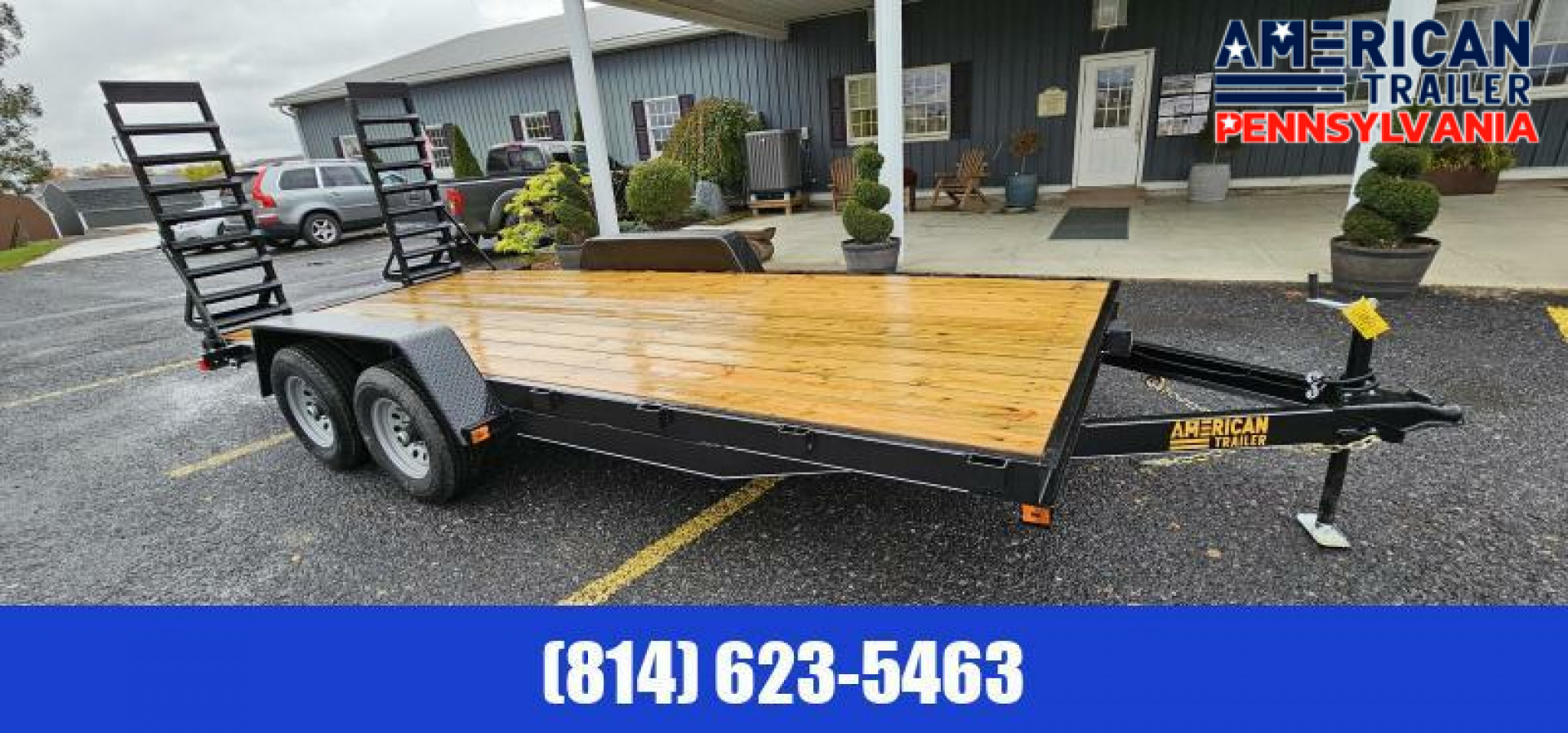 New American Economy Equipment Trailer / 9.9K GVWR / 18'