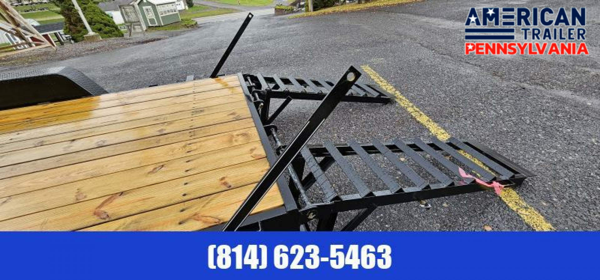 New American Economy Equipment Trailer / 9.9K GVWR / 18'