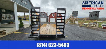 New American Economy Equipment Trailer / 9.9K GVWR / 18'