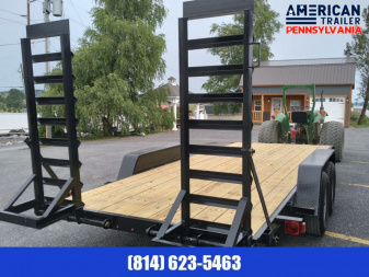 New American Economy Equipment Trailer / 9.9K GVWR / 18'