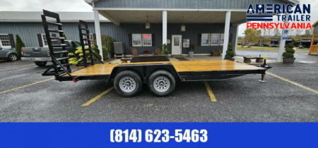 New American Economy Equipment Trailer / 9.9K GVWR / 18'