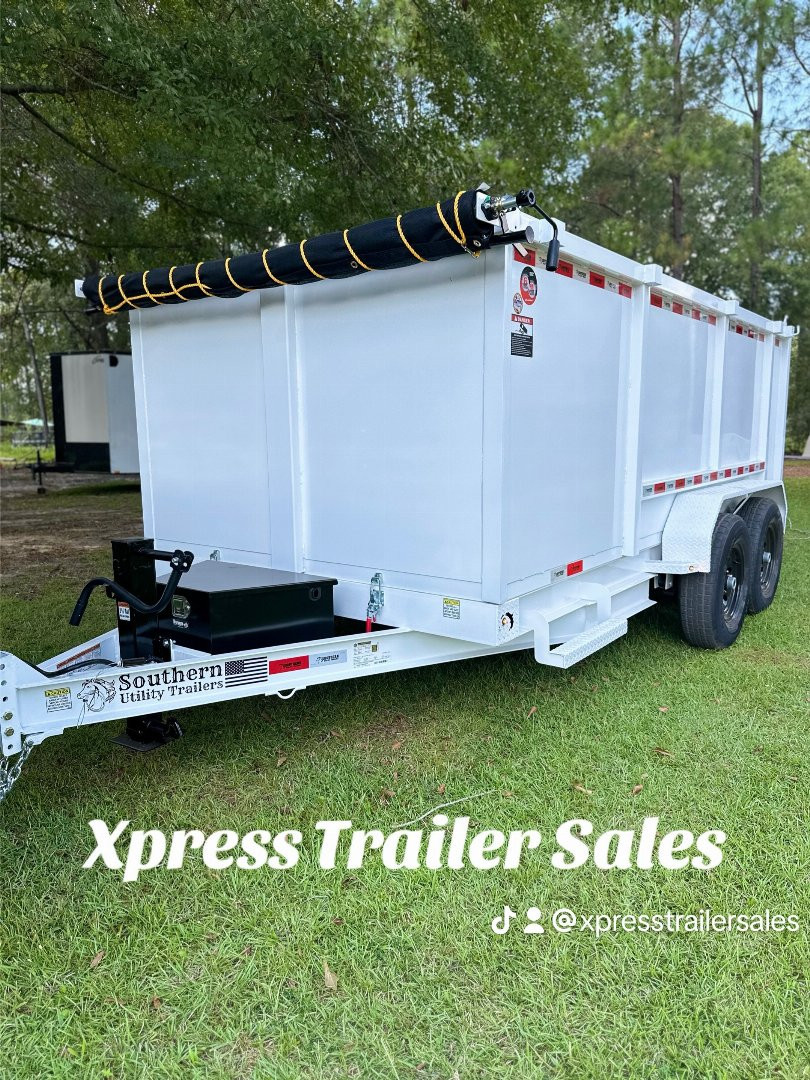 New 2024 Southern Utility 7x14TA Dump Trailer