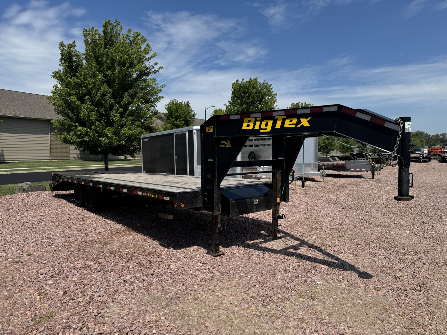 Used 2021 Big Tex Trailers 16GN 20+5 Flatbed Trailer
