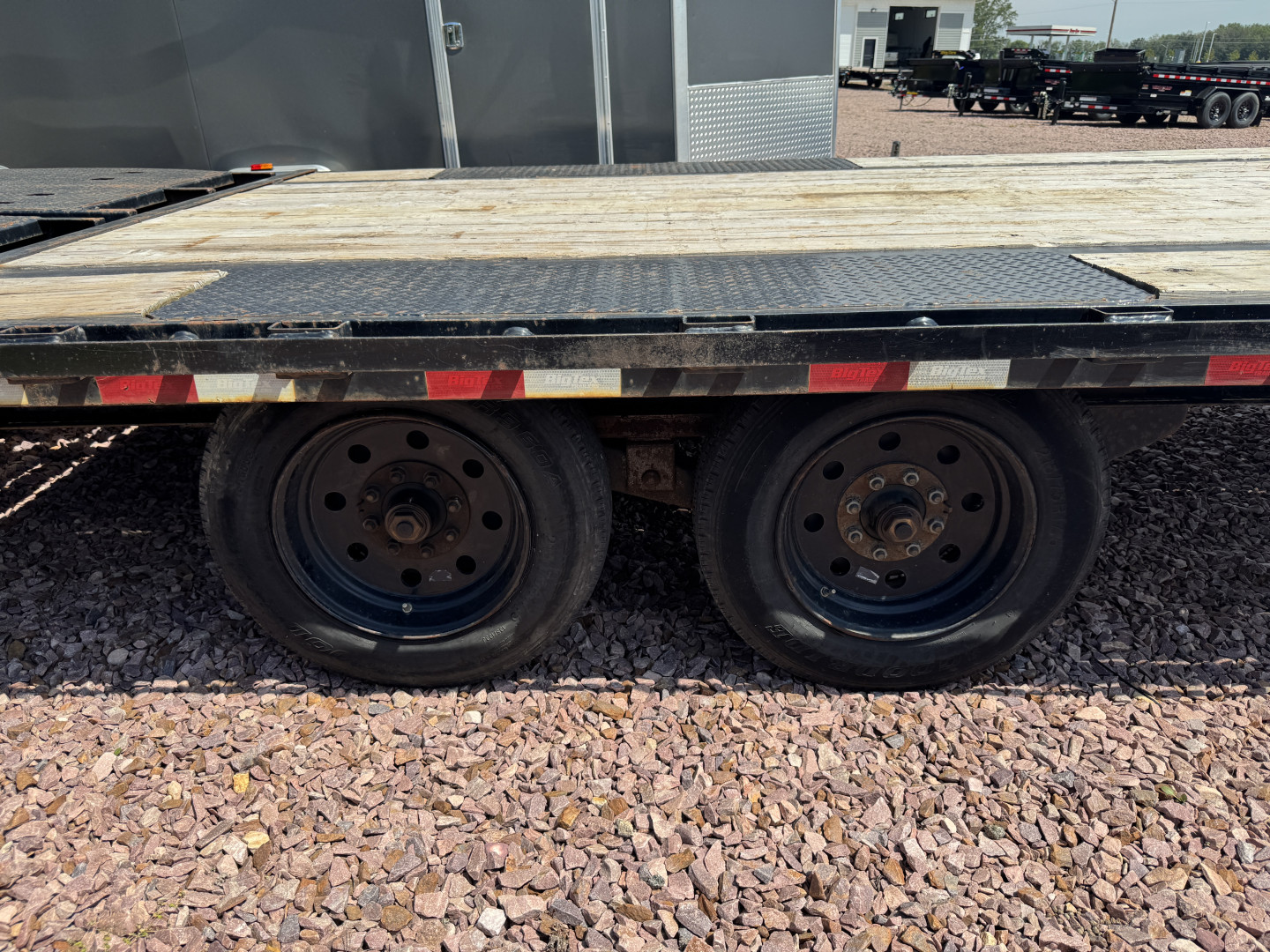Used 2021 Big Tex Trailers 16GN 20+5 Flatbed Trailer