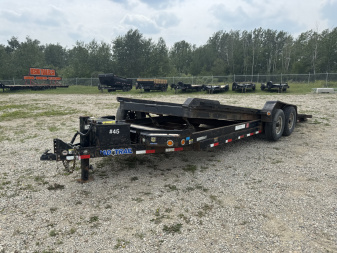 Used 2016 Load Trail 83''x22' TILTDECK TRAILER 14000LBS GVWR Tilt Trailer
