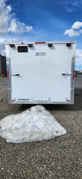 New 2026 E-Z Hauler 8.5 X 16 ENCLOSED RAMP Car Hauler