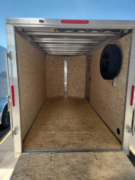 New 2026 E-Z Hauler 6 X 12 XLT WITH RAMP Cargo / Enclosed Trailer