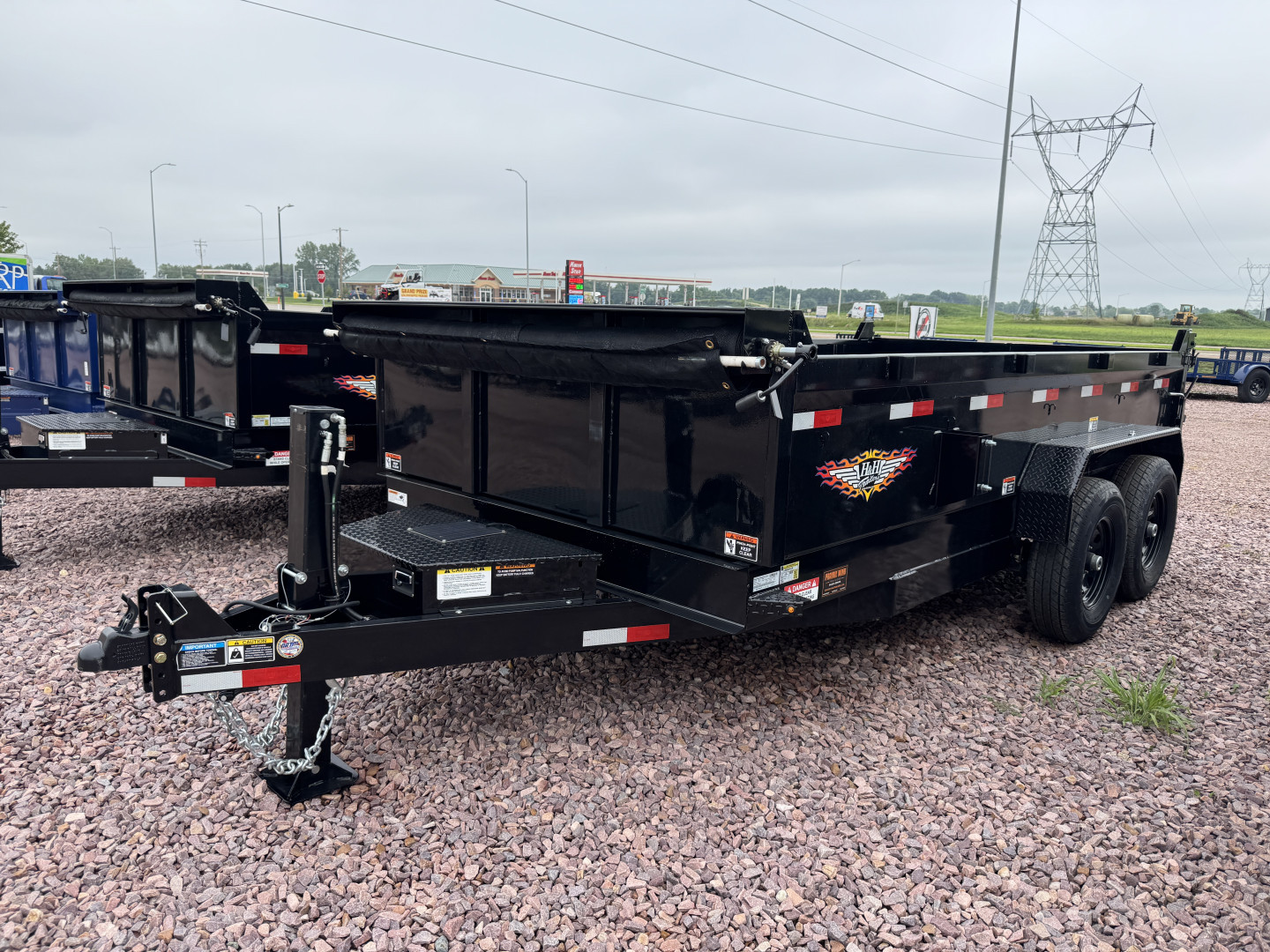 New 2025 H&H Trailers DBW-14 Dump Trailer
