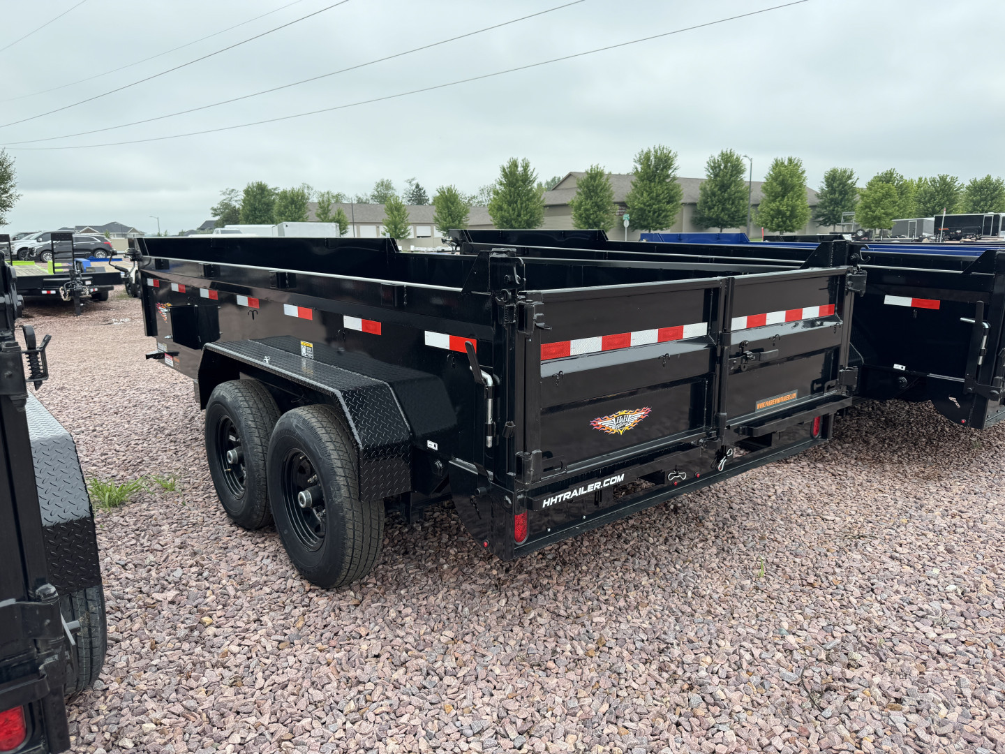 New 2025 H&H Trailers DBW-14 Dump Trailer