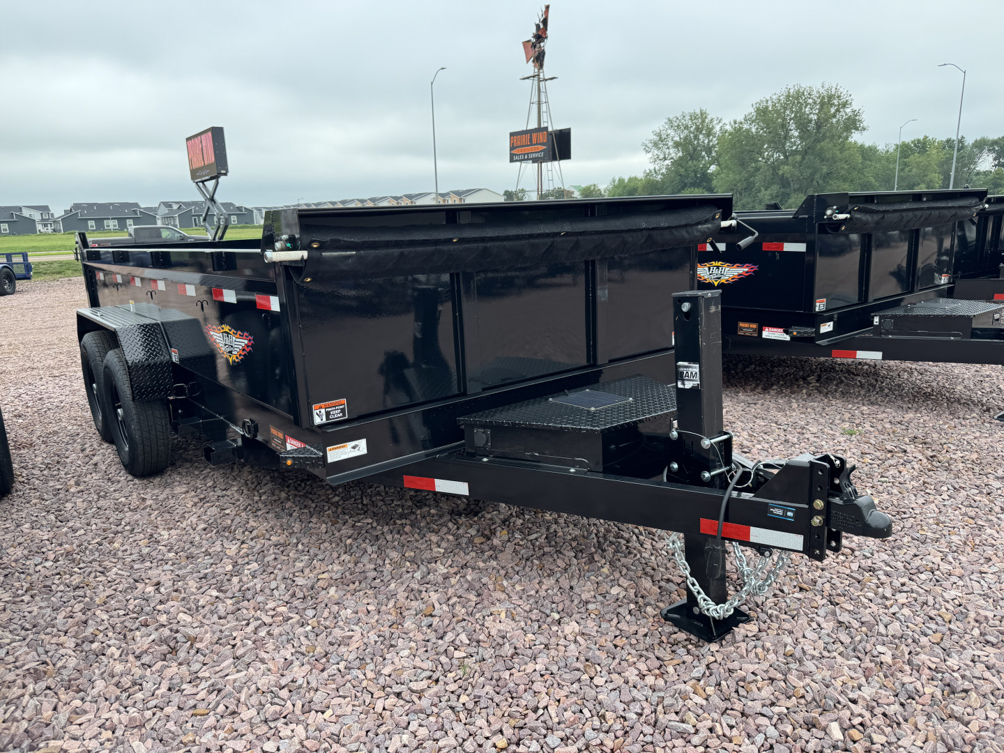 New 2025 H&H Trailers DBW-14 Dump Trailer
