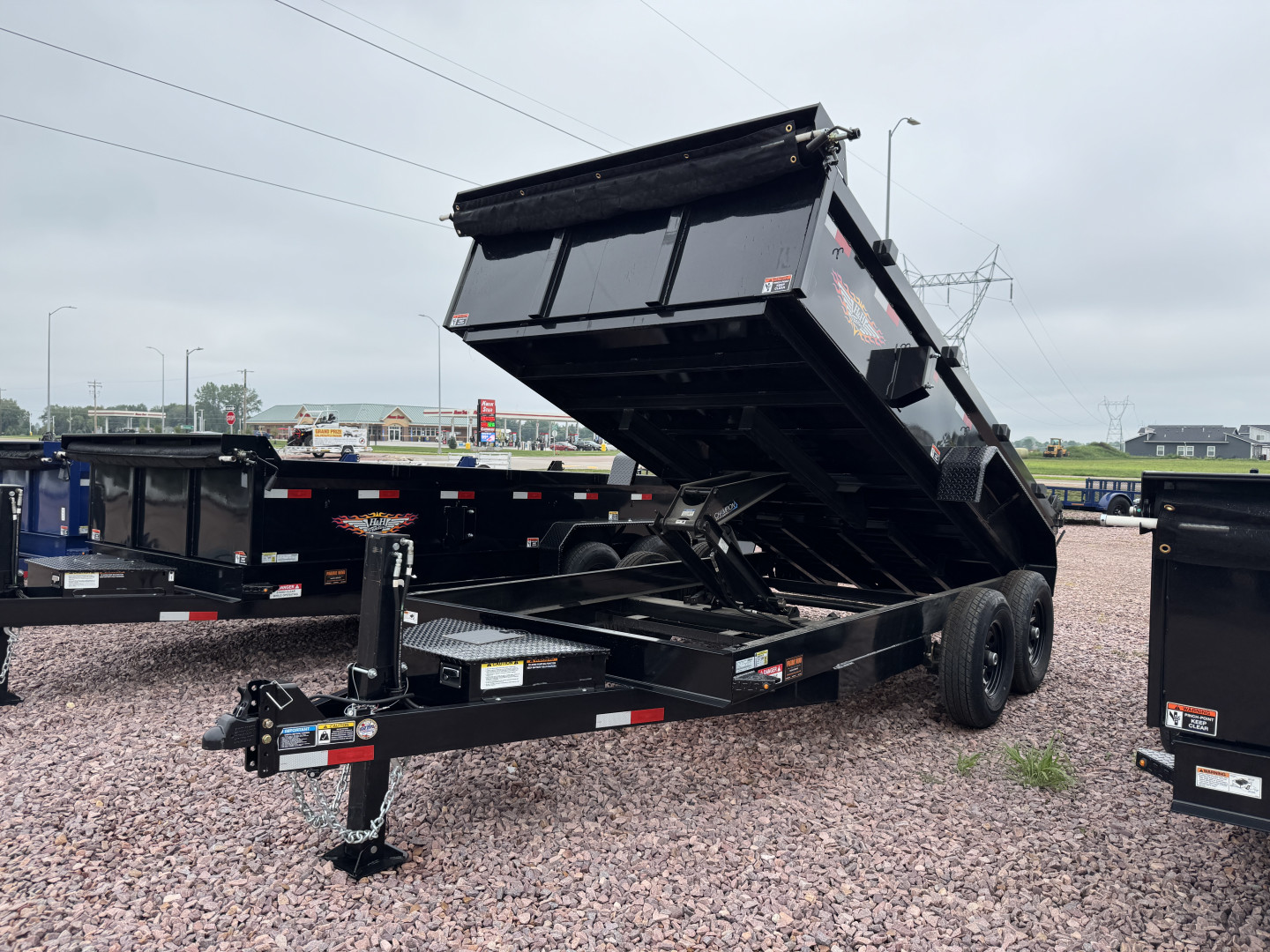 New 2025 H&H Trailers DBW-14 Dump Trailer