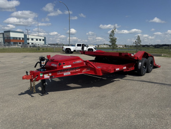 New 2025 HORIZON TRAILERS ETZ 102''X20' TILTDECK TRAILER w/TORSION AXLES 14000 GVWR Tilt Trailer