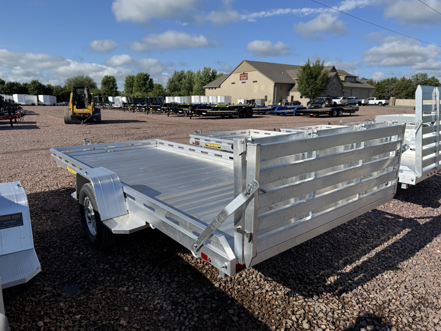 New 2026 Aluma 7815BT Utility Trailer