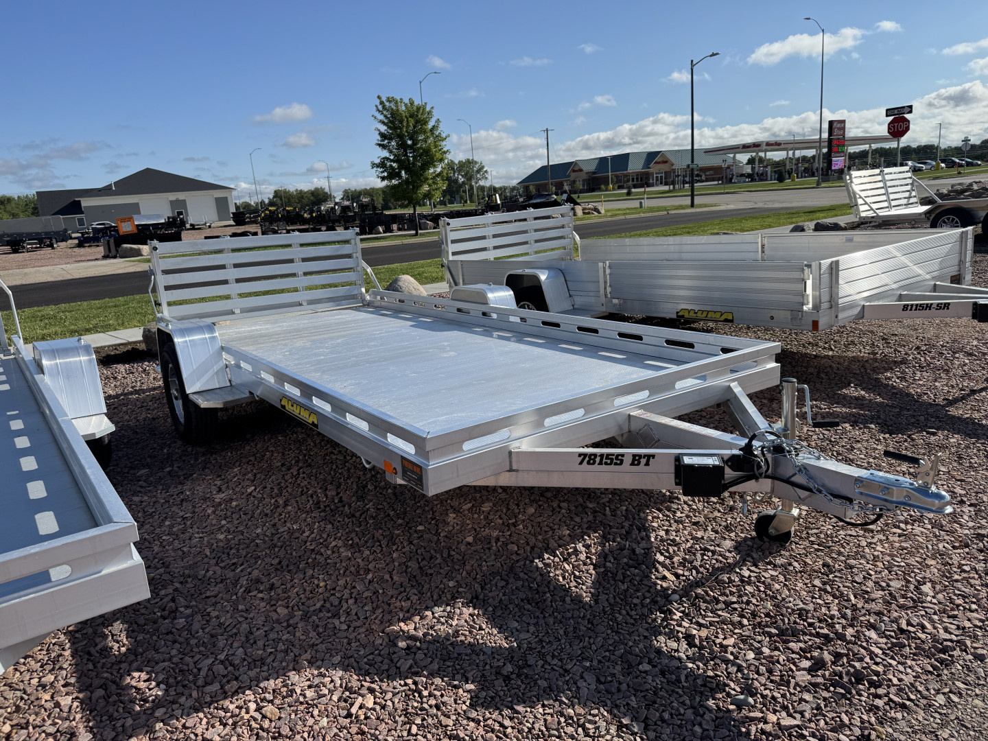 New 2026 Aluma 7815BT Utility Trailer