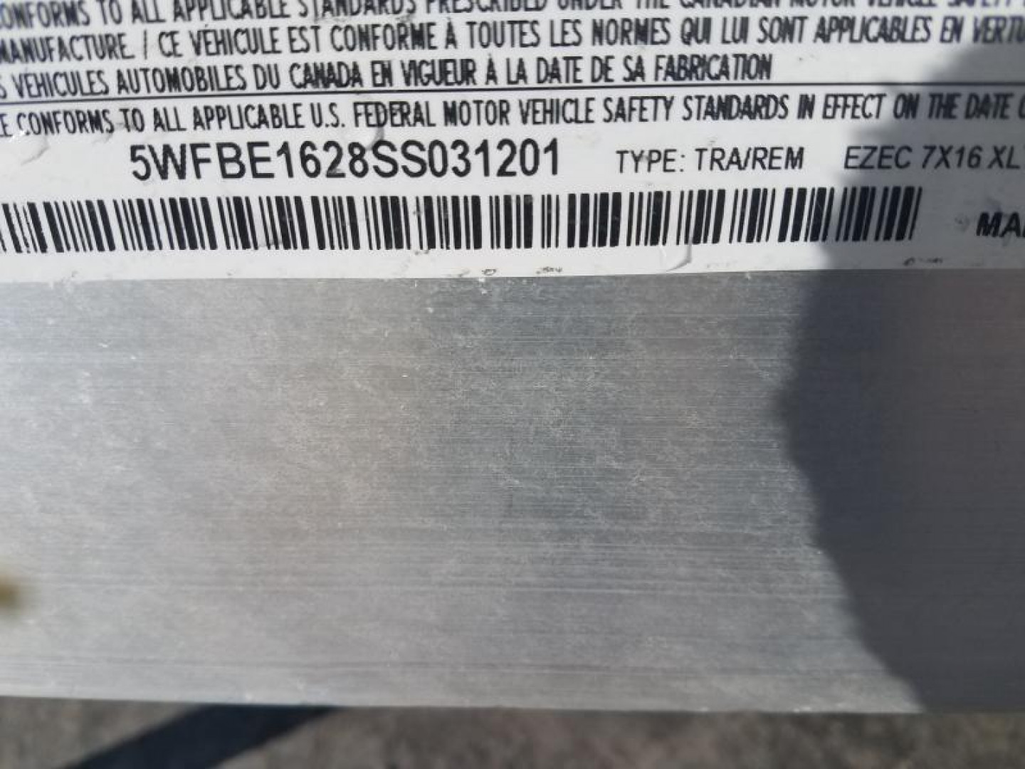 New 2025 E-Z Hauler SUPERLITE SERIES 7X16 XLT