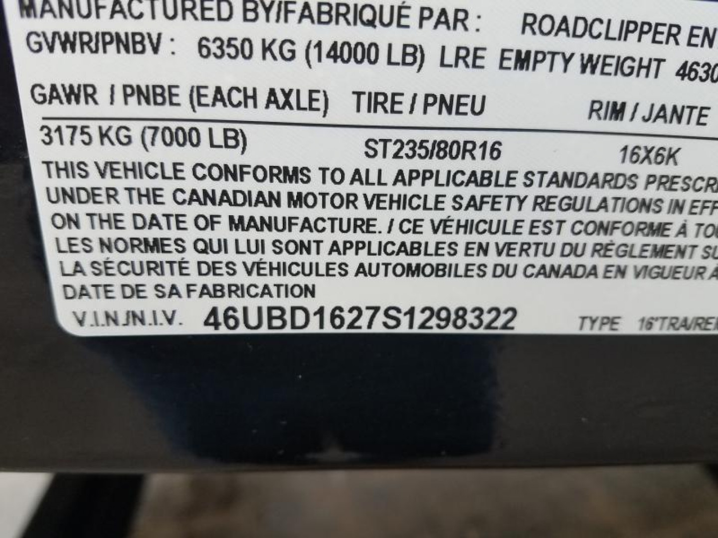 New 2025 Diamond C Trailers HDU207 16X82