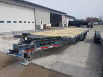 New 2025 Diamond C Trailers DET208L 24X102