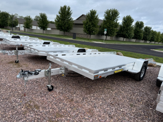 New 2026 Aluma 7815 Tilt 4.25k Utility Trailer