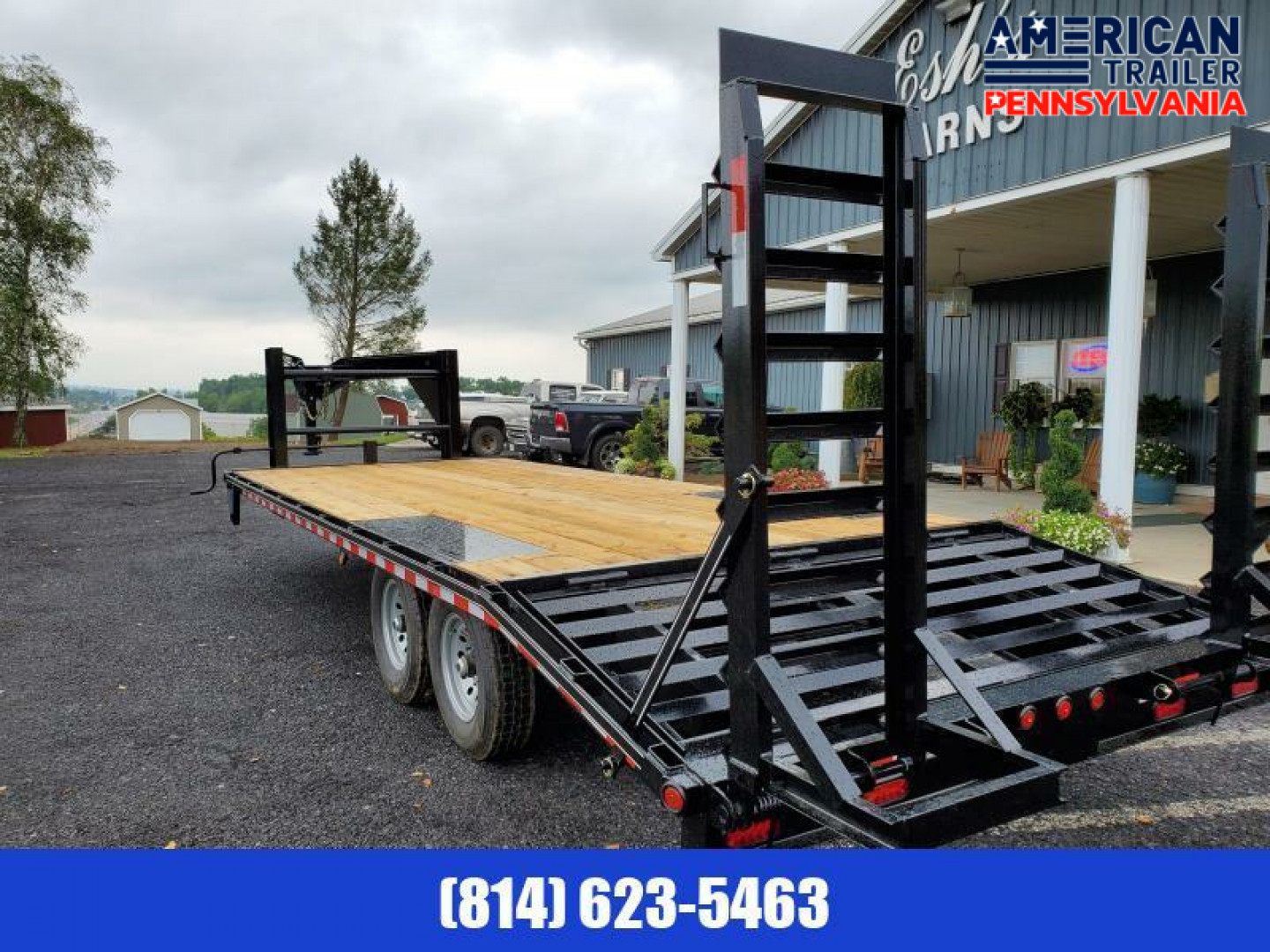 New Quality Pro-Grade Gooseneck / 24' - 17K GVWR - Pop-Up Dovetail