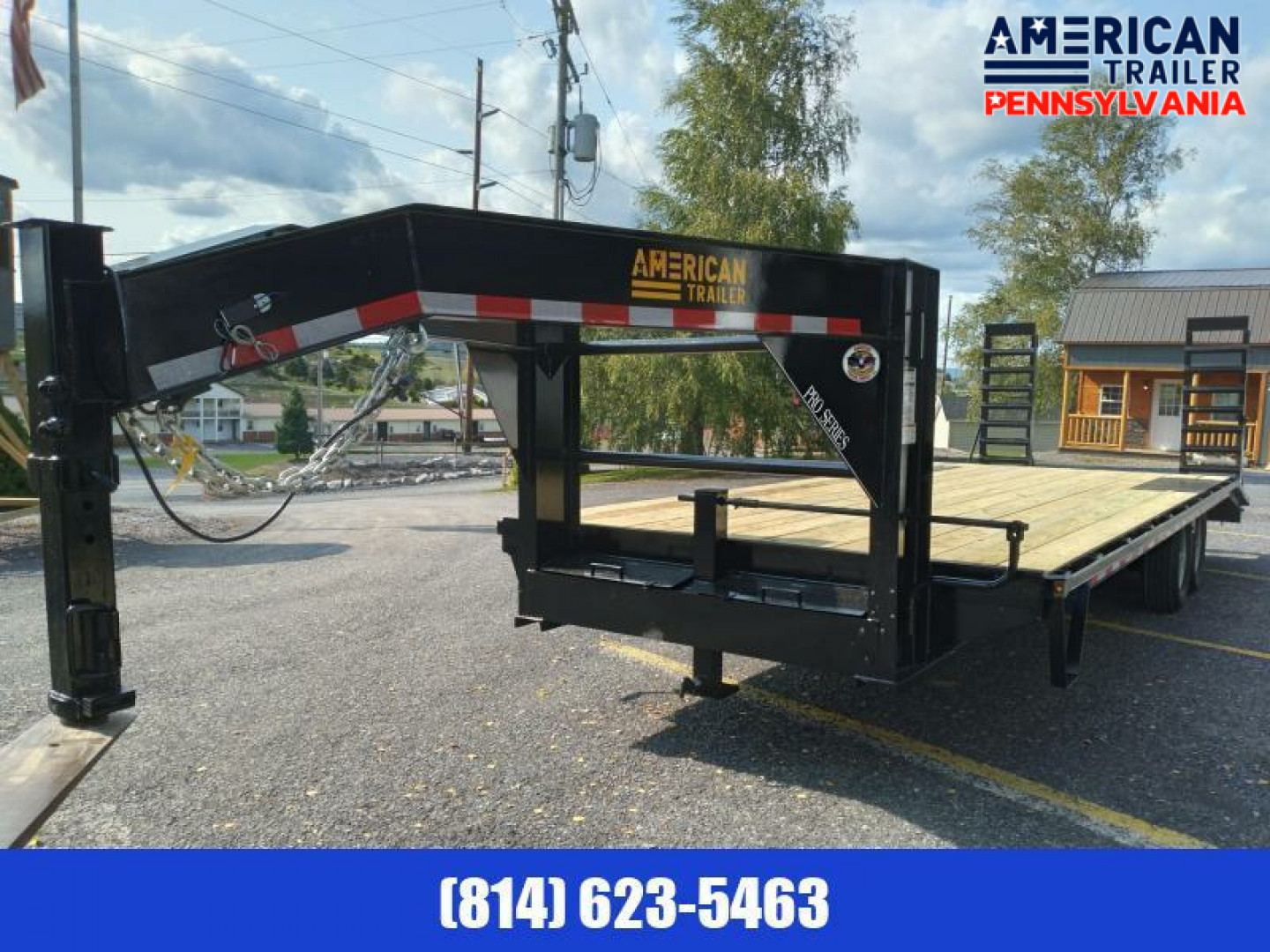 New Quality Pro-Grade Gooseneck / 24' - 17K GVWR - Pop-Up Dovetail