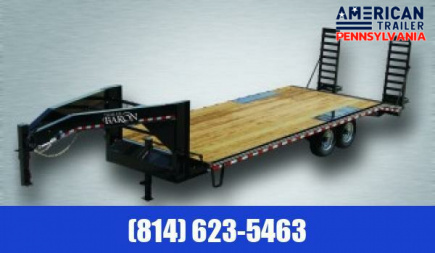 New Quality Pro-Grade Gooseneck / 24' - 17K GVWR - Pop-Up Dovetail