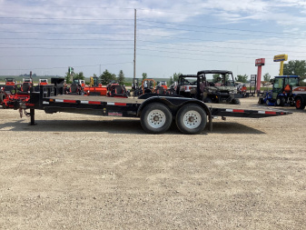 Used 2018 Finish Line Tilt Trailer