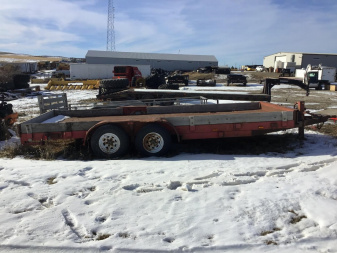 Used 1993 Hull 20' BP Utility Trailer