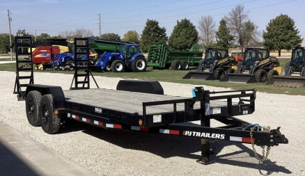 New 2022 PJ Trailers 20x6B BP Equipment Trailer