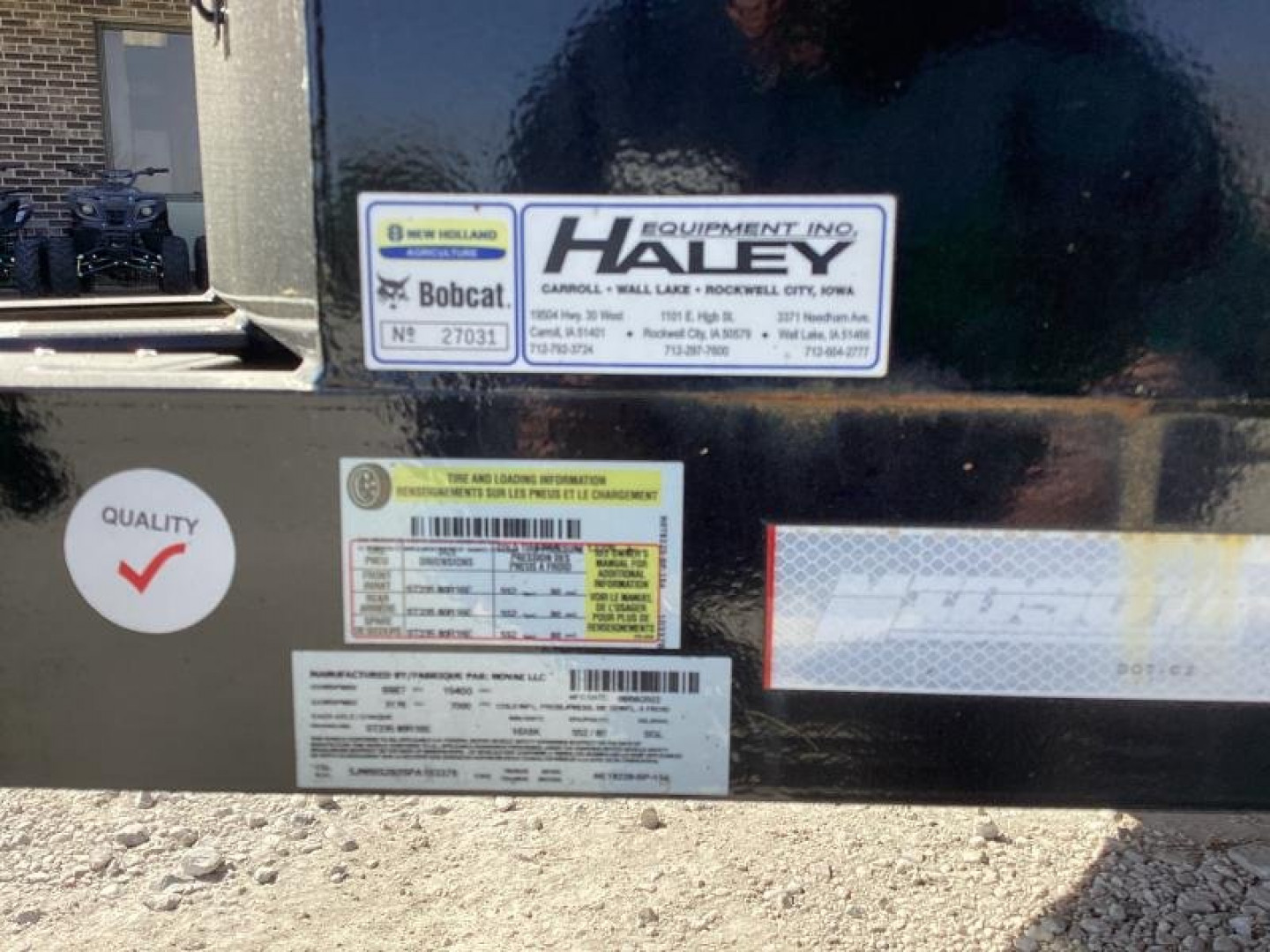 New 2023 Midsota ET8220 Equipment Trailer
