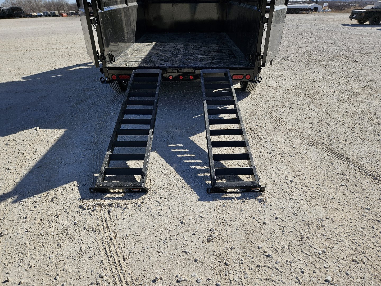 New 2025 Load Trail 14' 14K 48" Sided Dump Trailer w/ Telescopic Cylinder