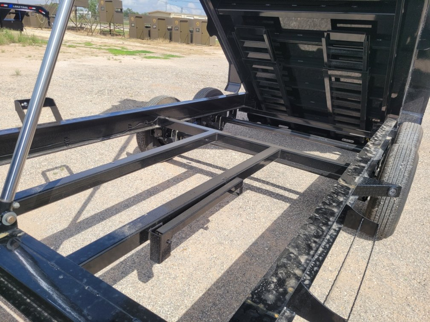 New 2025 Load Trail 14' 14K 48" Sided Dump Trailer w/ Telescopic Cylinder