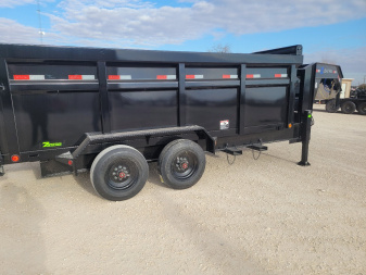New 2025 Load Trail 16' 20K Gooseneck Dump w/ 48  Sides/ Hydraulic Jacks and Remote