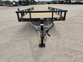 New 2025 Load Trail 20' 14K Pipe Top Utility Trailer