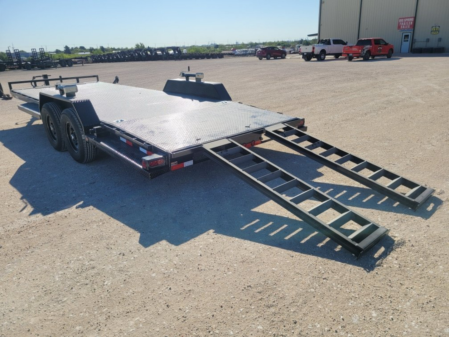 New 2025 Load Trail 83"x22' 14,000 GVW Steel Deck Carhauler
