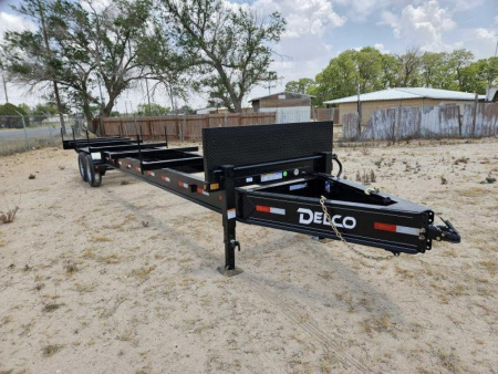 New 2023 Delco Trailers 14K 32' Pipe Hauler