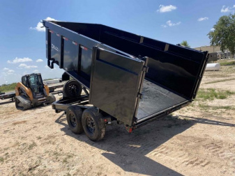 New 2023 Delco 14' 16K Dump Trailer w/ 48" Sides