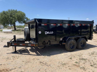 New 2023 Delco 14' 16K Dump Trailer w/ 48" Sides