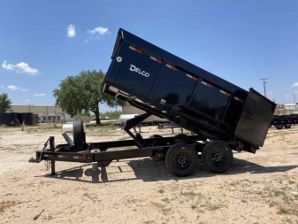 New 2023 Delco 14' 16K Dump Trailer w/ 48" Sides
