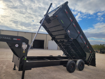New 2025 Load Trail 16' 20K Gooseneck Dump Trailer w/ 48  Sides/ Hydraulic Jacks