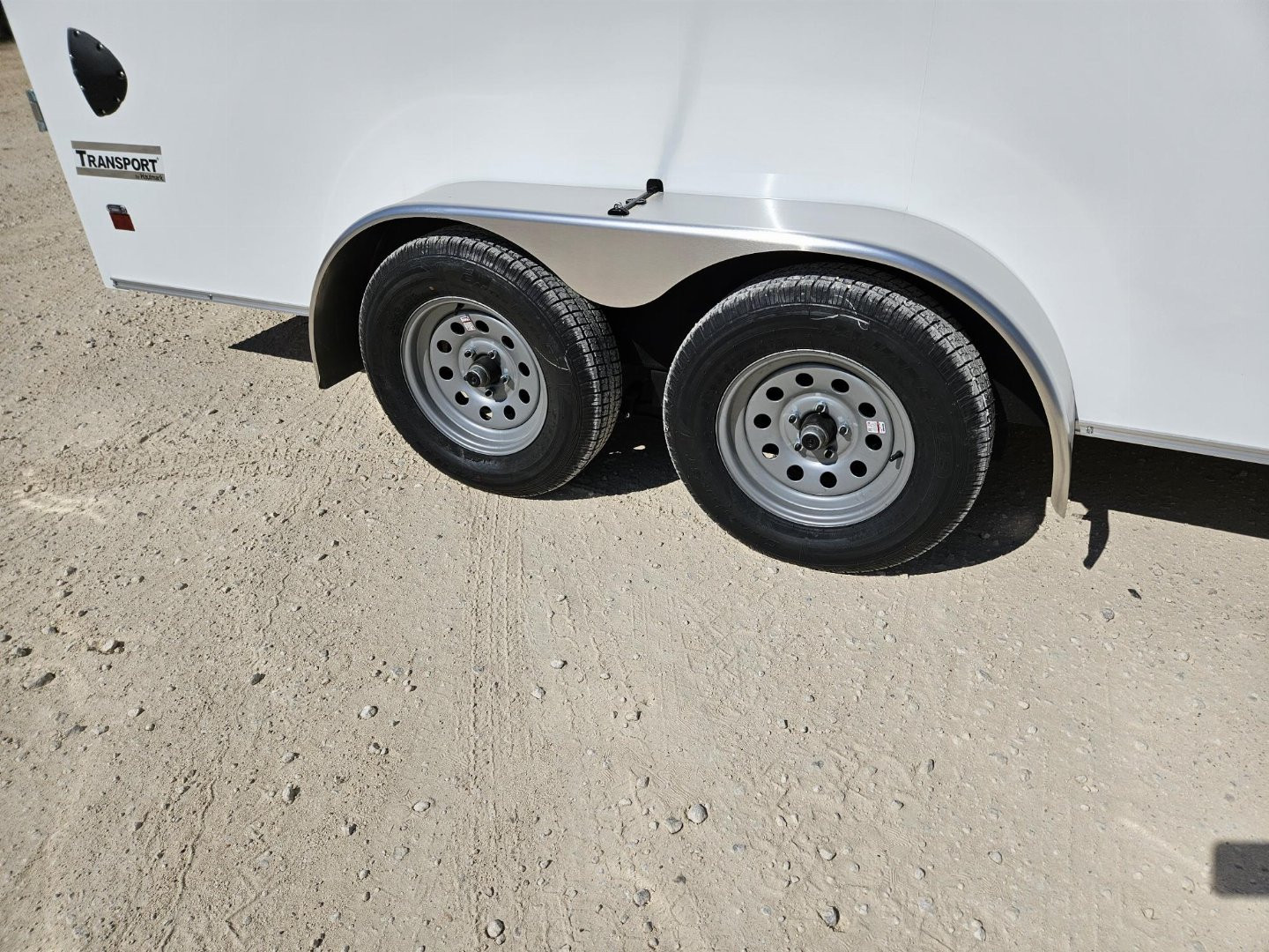 New 2025 Haulmark 7x16 Vnose Transport Screwless Sides
