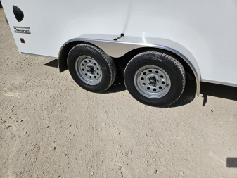 New 2025 Haulmark 7x16 Vnose Transport Screwless Sides