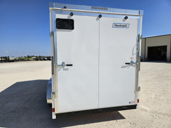 New 2025 Haulmark 7x16 Vnose Transport Screwless Sides