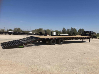 New 2024 LOAD TRAIL 40' 25,900 GVW AIR RIDE GOOSENECK W/ LIFT AXLE