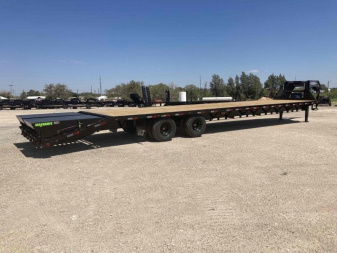 New 2024 LOAD TRAIL 40' 25,900 GVW AIR RIDE GOOSENECK W/ LIFT AXLE