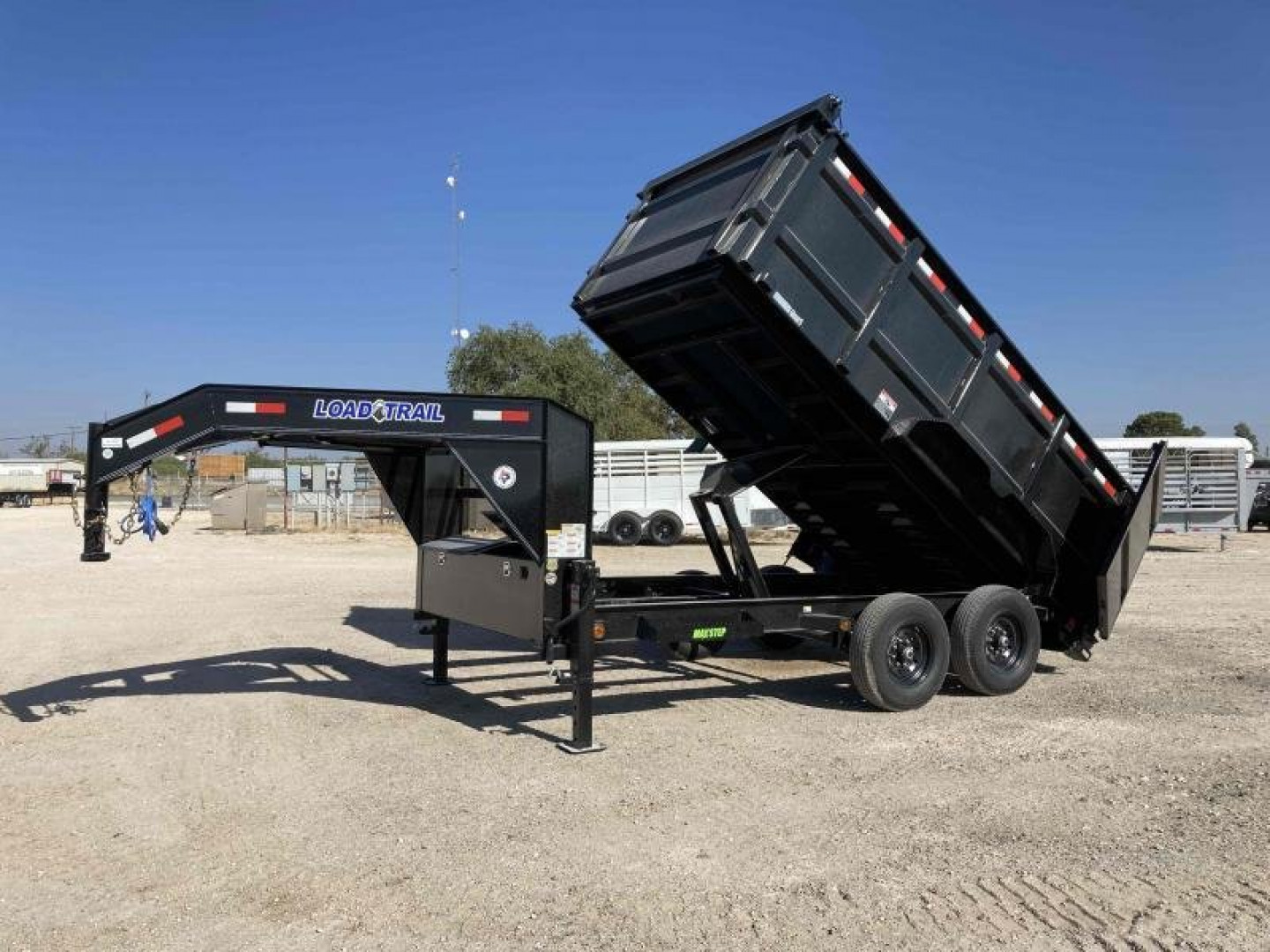 New 2024 Load Trail 14' 14K GOOSENECK w/ 48" SIDES LOW-PRO DUMP